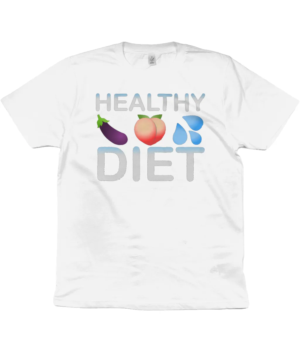 Healthy Diet Organic Cotton T-shirt