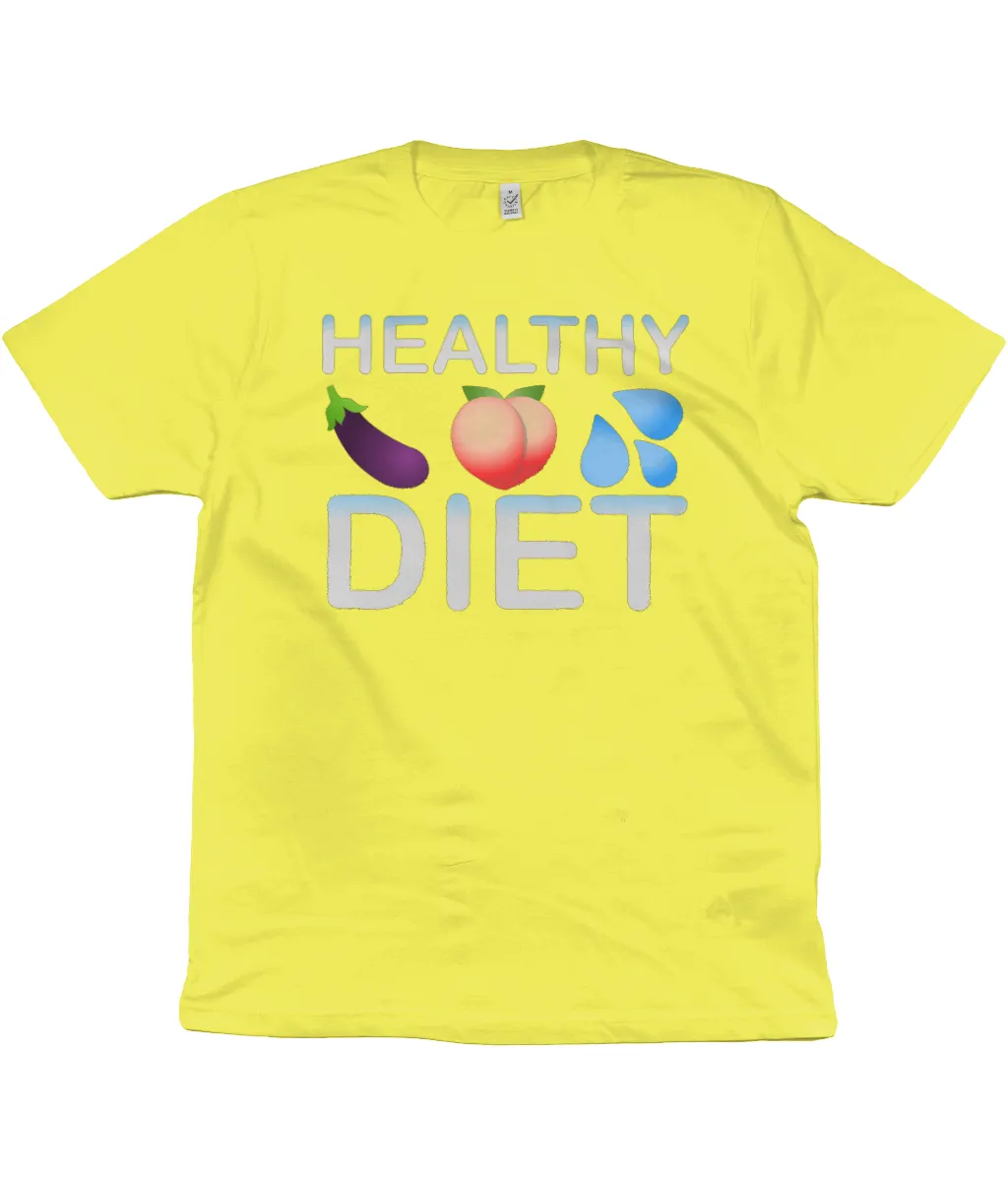Healthy Diet Organic Cotton T-shirt