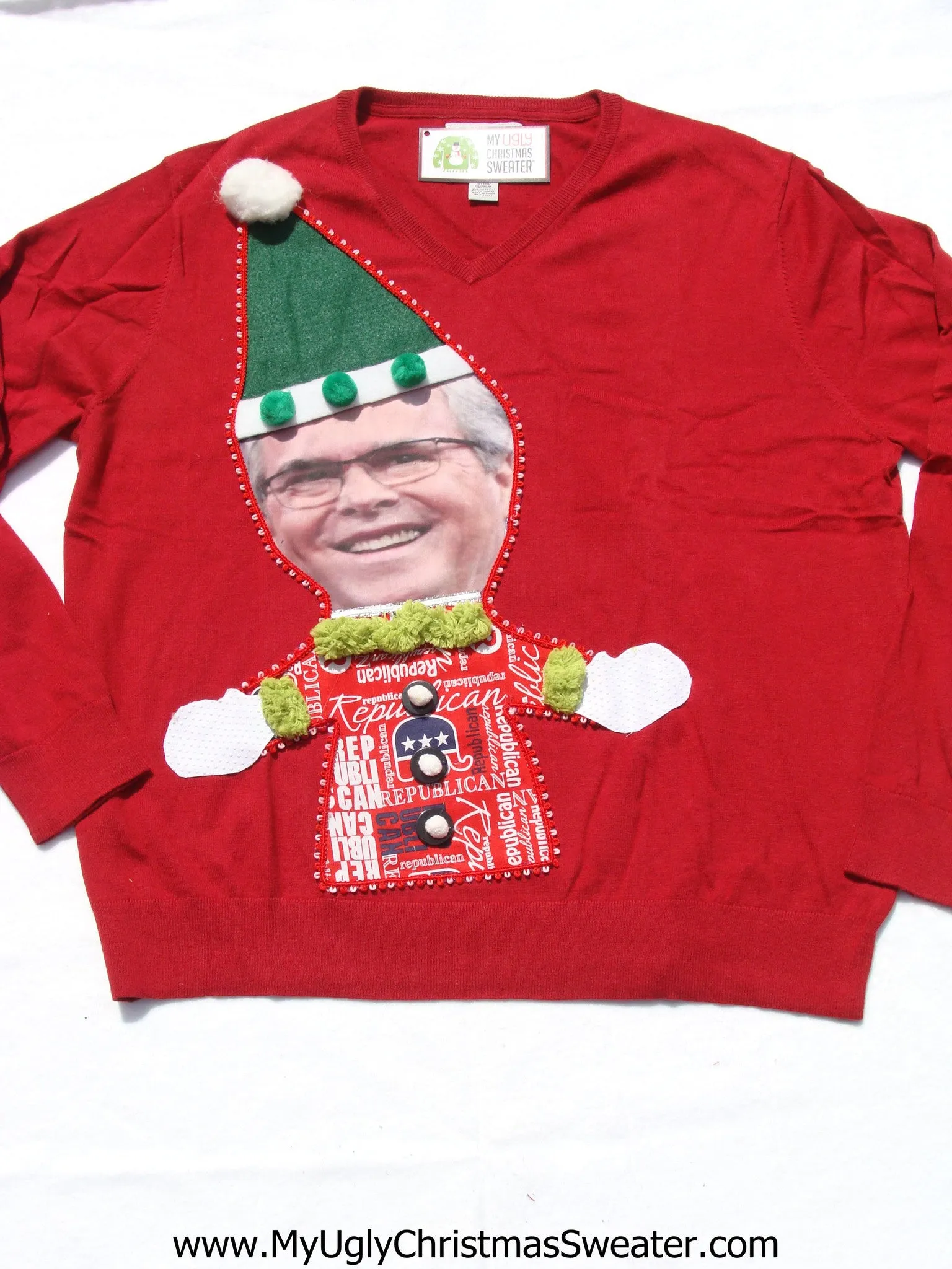 Jeb Bush Christmas Sweater