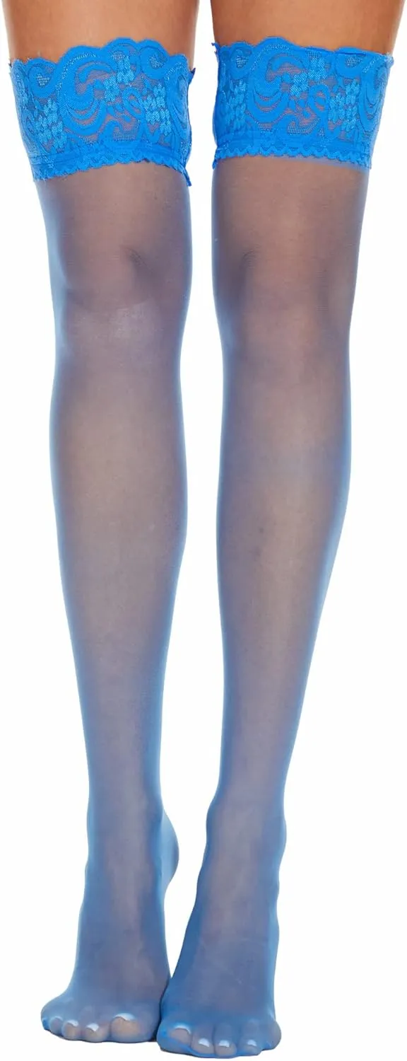 Lidogirl Lace Top Thigh High Stockings