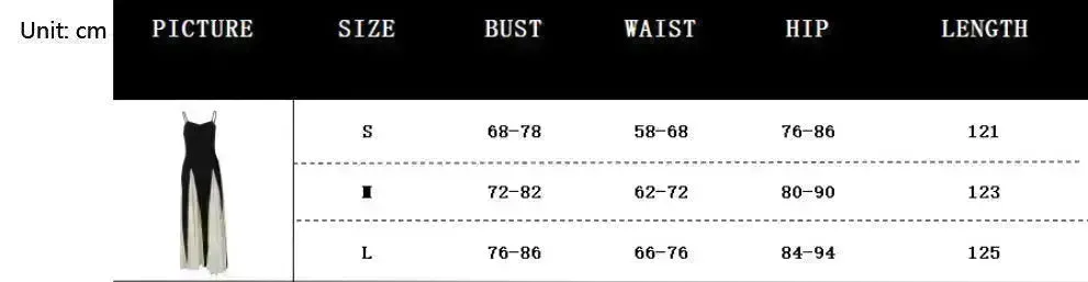 Luxury Women Sleeveless Color Contrast Sling Dress for Wedding Cocktail Evening Party events