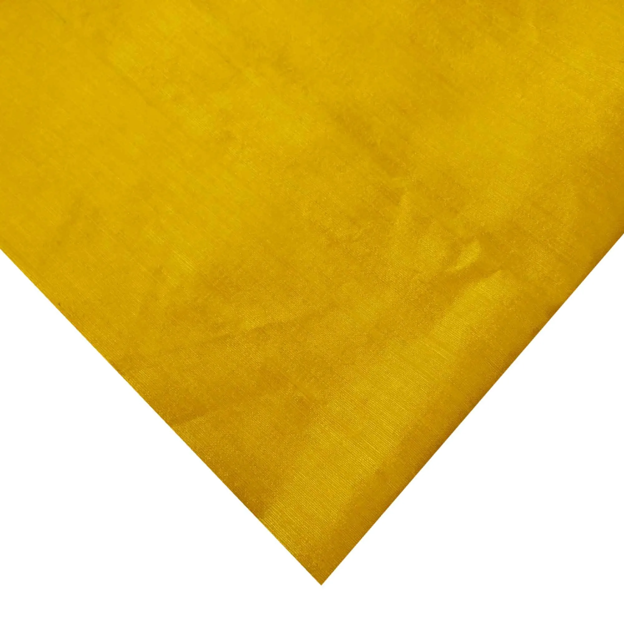 Sunny Yellow Dupioni Silk - Raw Silk from India